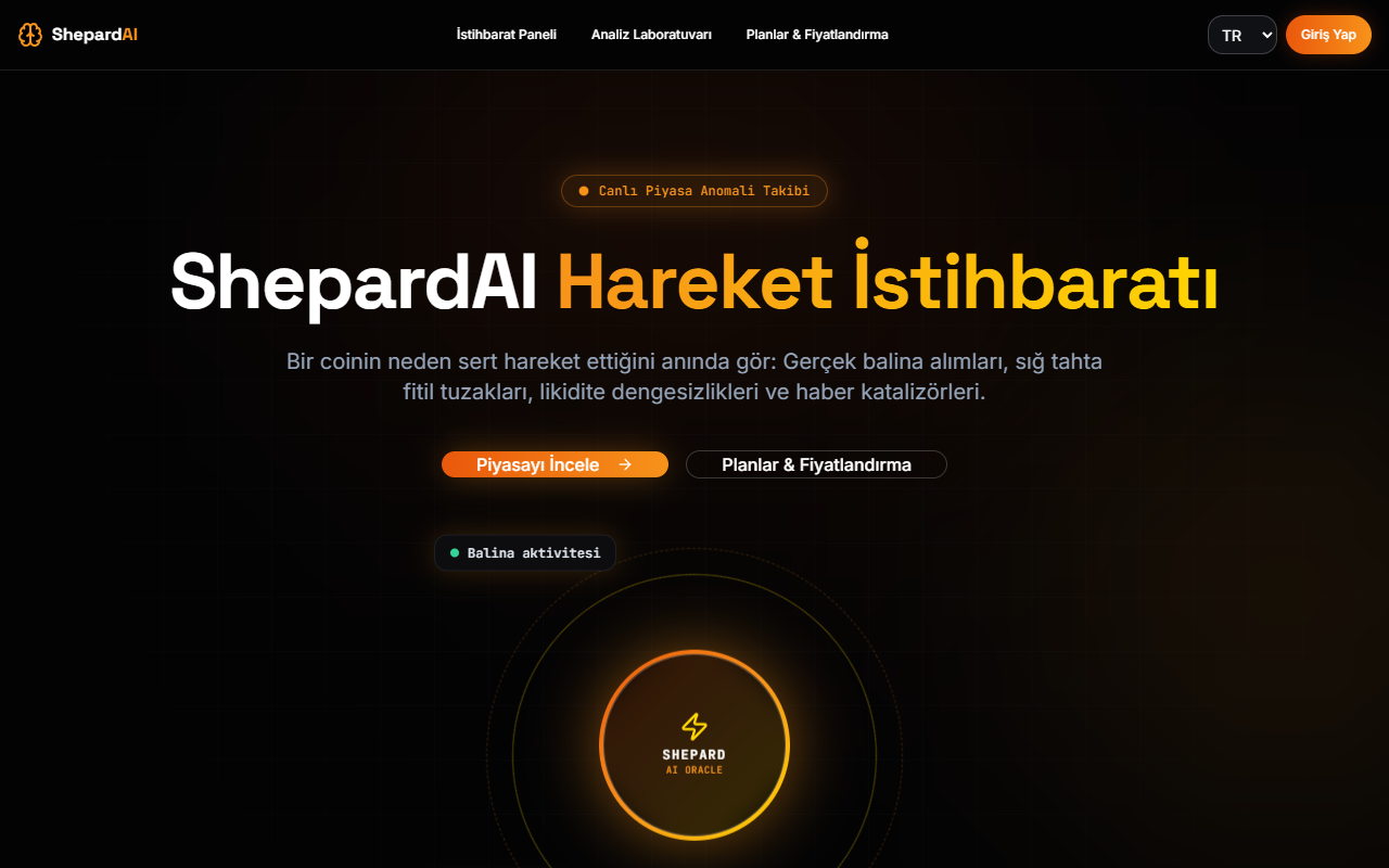Shepard AI live product interface captured on October 8, 2026